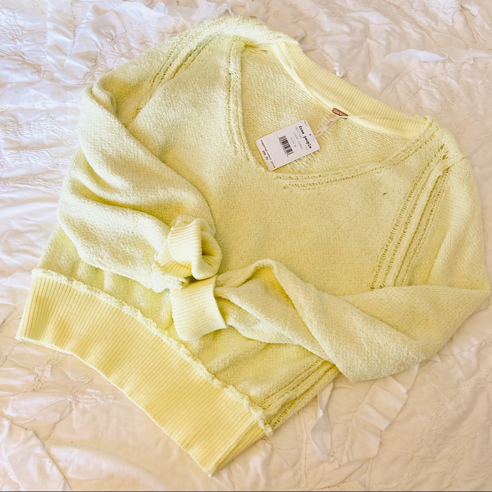 FP Yellow Riptide Sweater
